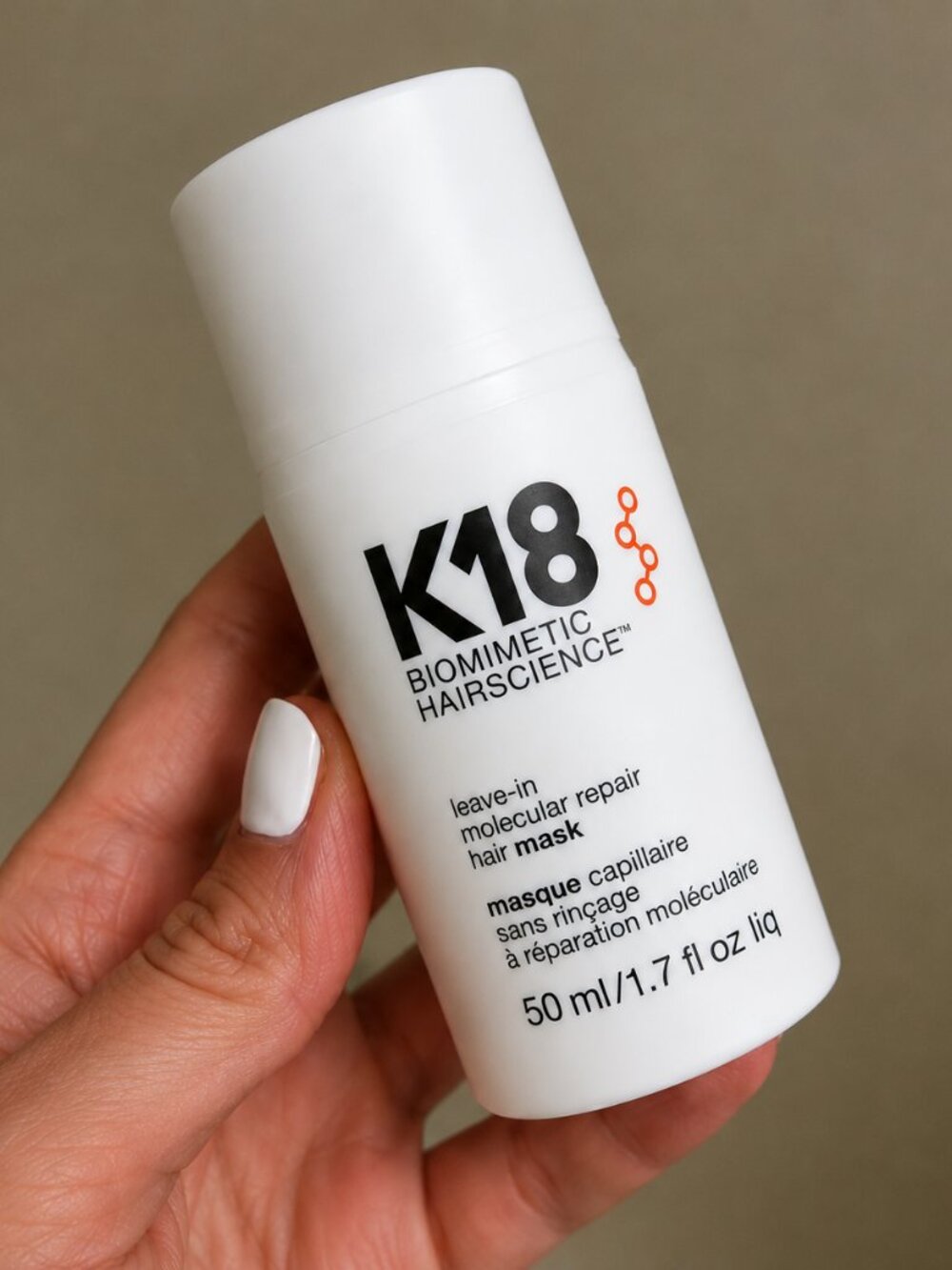 K18 Leave-In Molecular Repair Hair Mask Biomimetic Hairscience 50ml 1.7oz